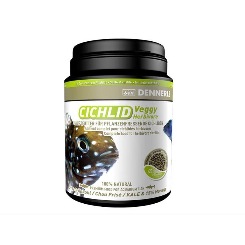 Hrana cichlide ierbivore Dennerle Veggy Herbivore Granule 1000ml - imagine 3